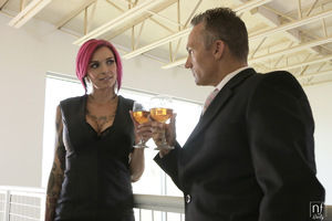 Big Tits Anna Bell Peaks Leather Submission with Marcus