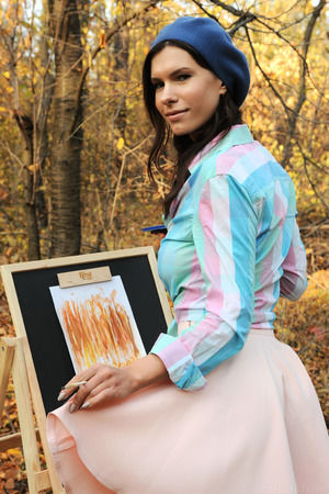 Suzanna Aye Alone in the Woods Gets All Naked