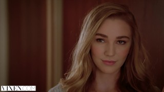 VIXEN Kendra Sunderland And Blair Williams Share A Cock