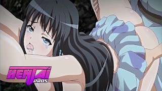 HENTAI PROS – Trip To The Hot Springs Turns Into A Well-deserved Team Banging Experience