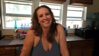 A Hot Milf Stepmom Gets A Lesson In Cards And Gives Her Stepson A Lesson In Sex.