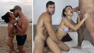 Success Public Beach Pickup Gone Hot Thai Threesome – Raysileeum