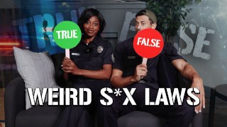 DIGITALPLAYGROUND – Pornstars Play True Or False With The Weirdest US Sex Laws