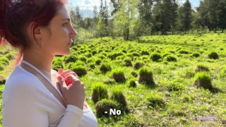 A Busty Stranger Is Trying To Seduce Me. "Stalking Me On The Way Home"