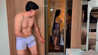 I Surprise My Stepmother In My Room And I Didn't Know She Wanted To Fuck Me